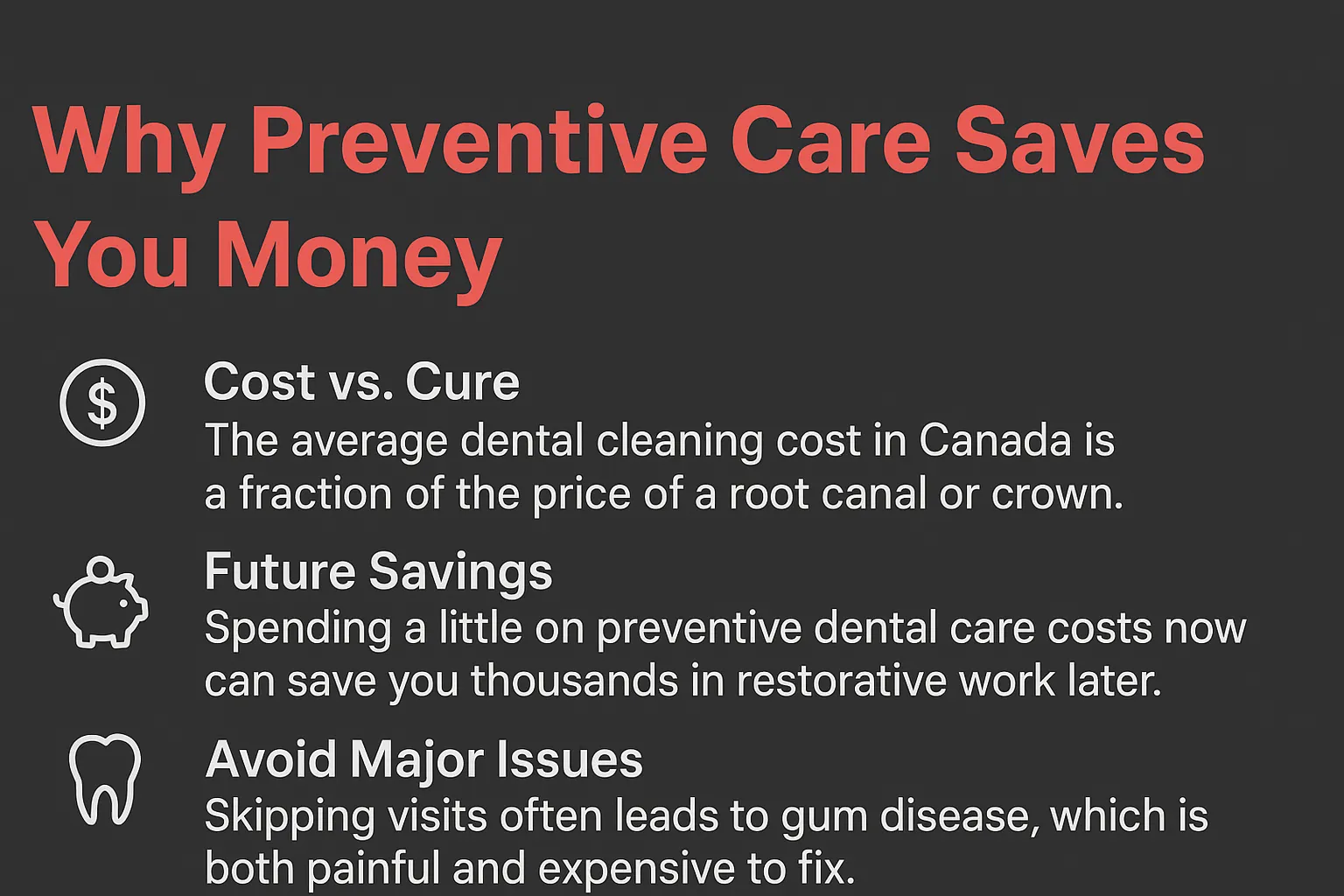 Why Preventive Care Saves You Money